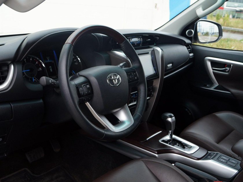 Тойота фортунер 2022 салон