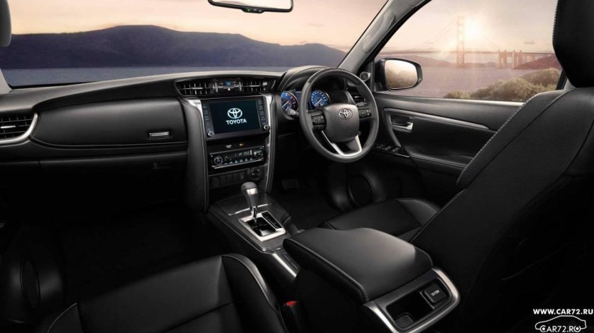 Toyota Fortuner 2021 салон