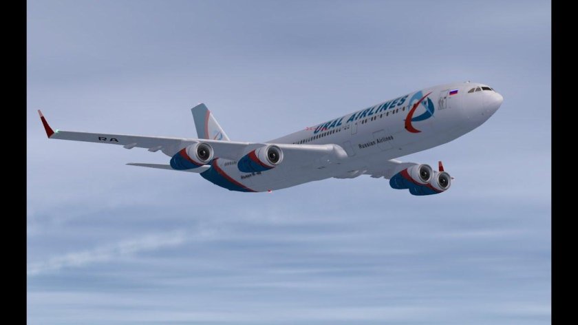 Ил 96 Уральские авиалинии