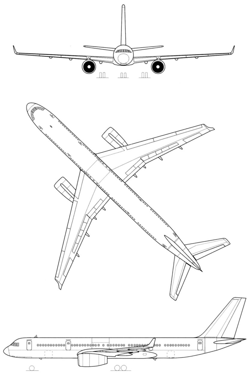 Dassault Mercure кабина