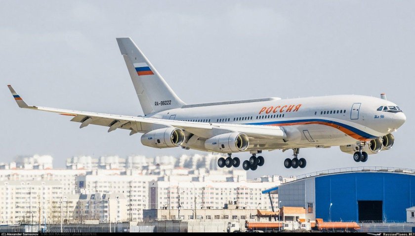 Ил-96 пассажирский самолёт