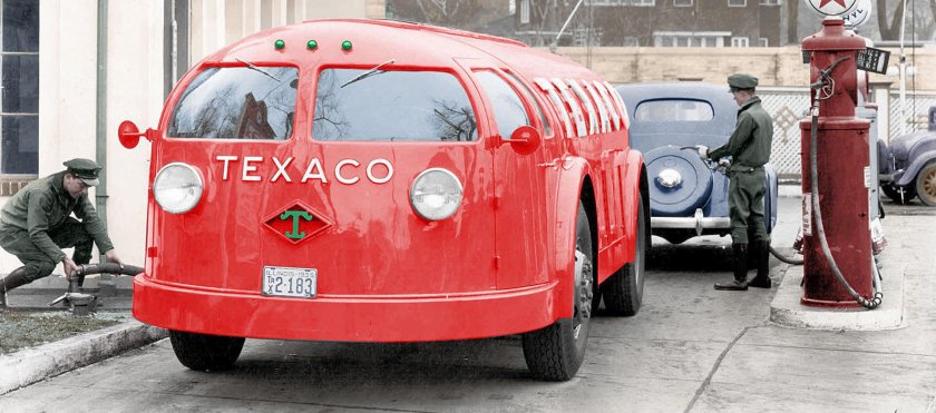 Топливозаправщик Texaco 1935