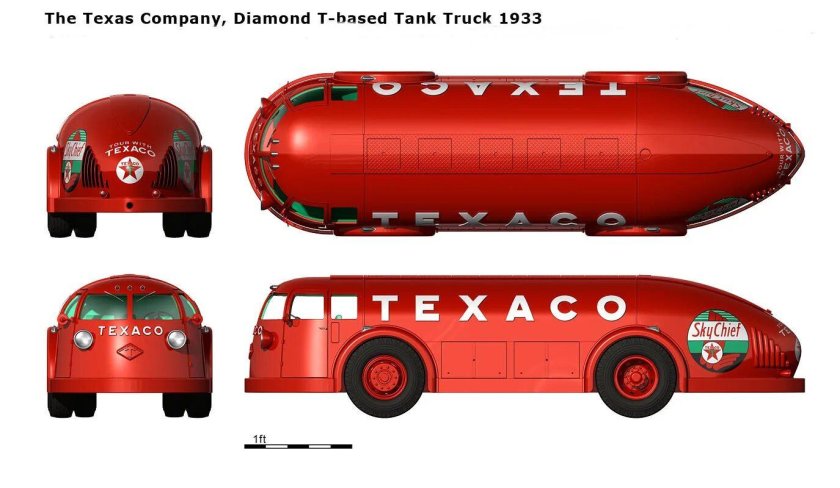 Топливозаправщик Texaco 1935