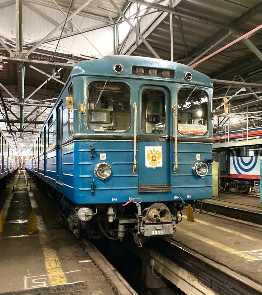 Электродепо автово петербургского метрополитена