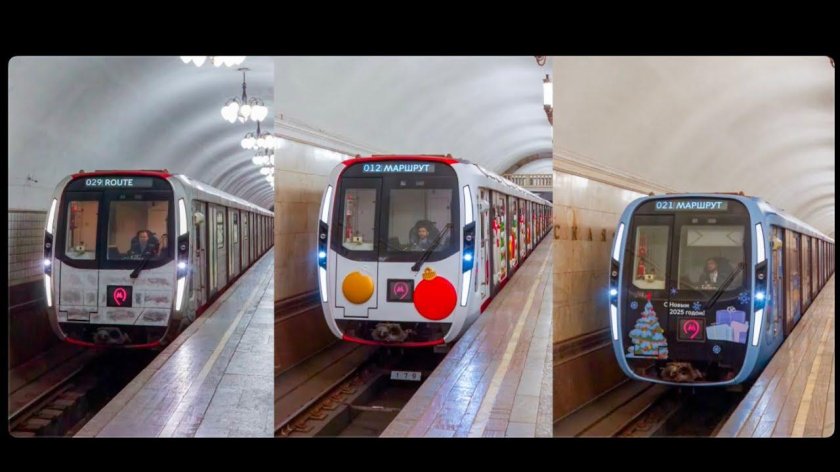 Москва вагон метро
