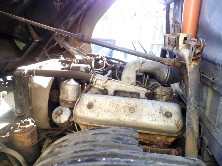 ЯМЗ 236 на МАЗ Зубренок