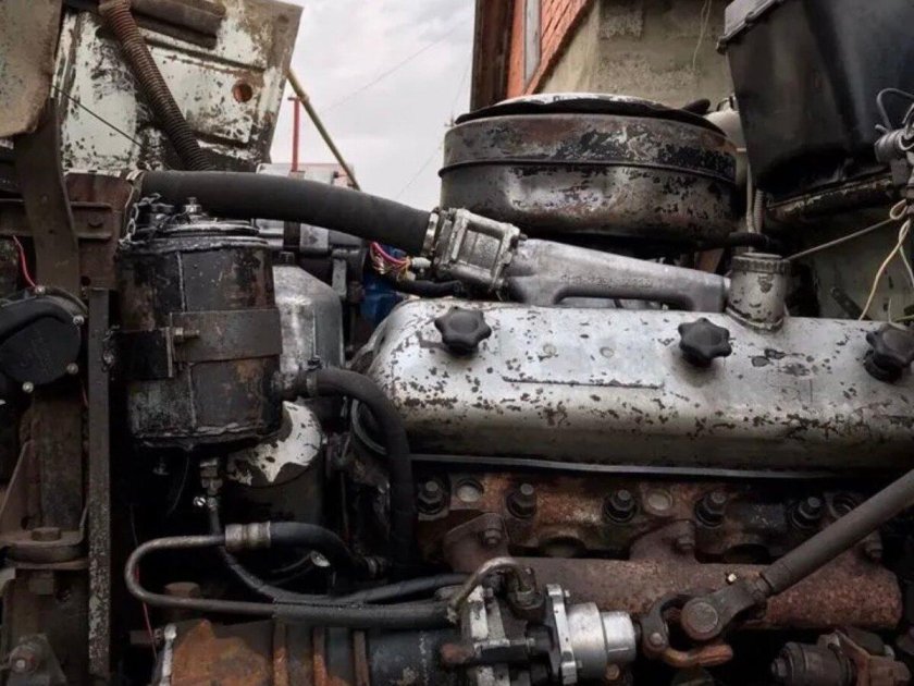 Газ 66 двигатель