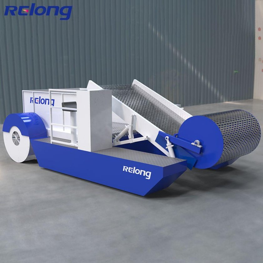 Водный комбайн для сбора водорослей