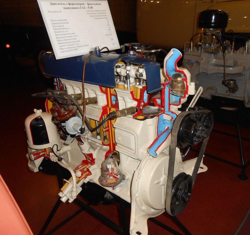 ГАЗ 51ф двигатель