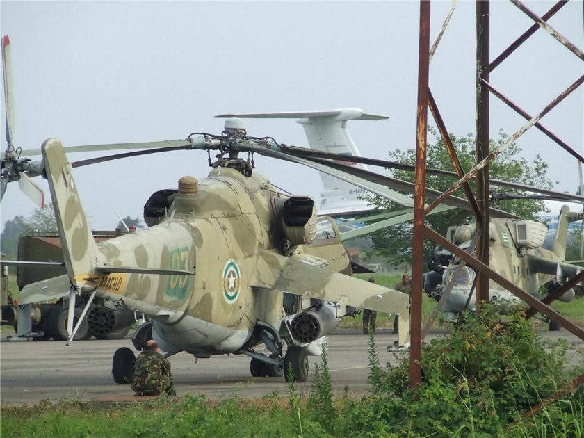 Ми-24 Абхазия