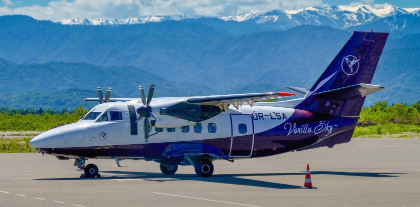 Ванилла Скай авиакомпания Грузия