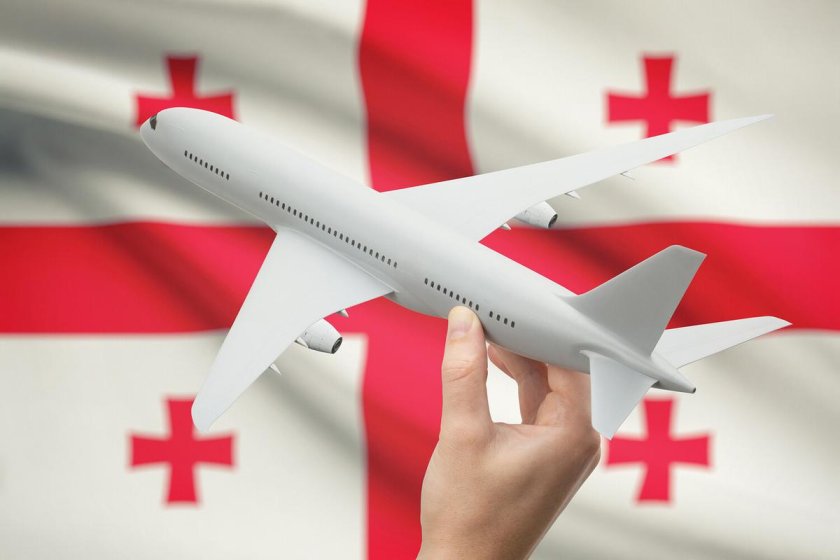 Полет в Грузию