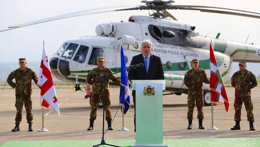 Грузинские пограничники