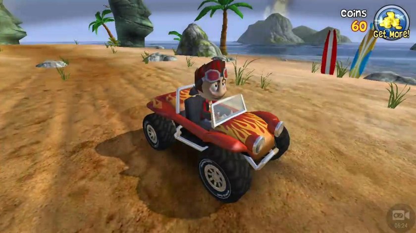 Игра beach buggy racing