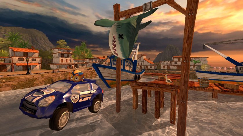 Игра Beach Buggy Racing