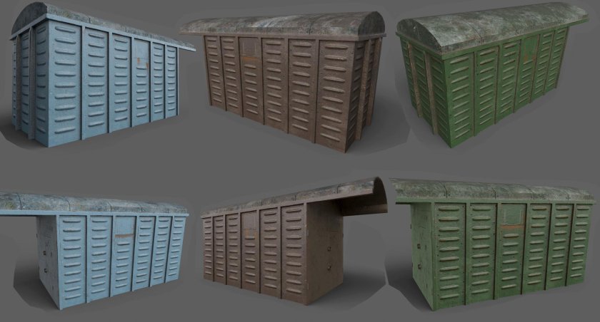 Гараж из полувагона