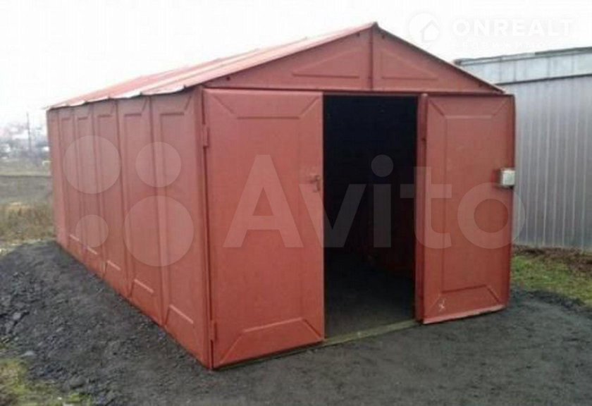 Гараж металлический разборный для легковых автомобилей 5091-85-045