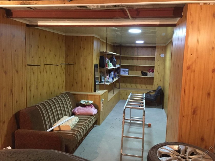 Обустройство гаража