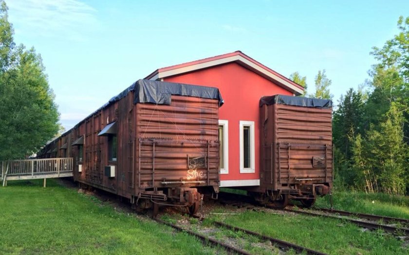 Дом из вагона