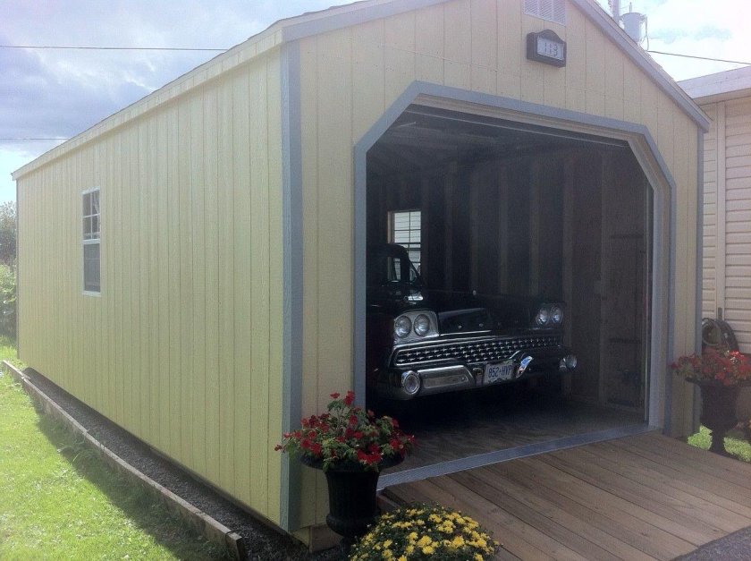 Sheds and garages