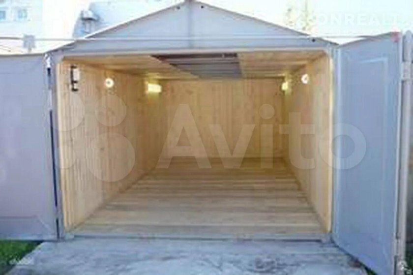Гараж металлический