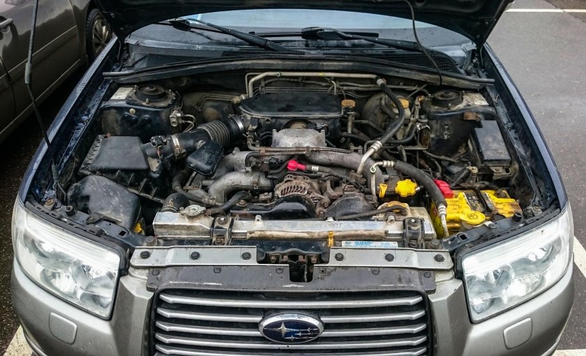 Мотор Субару Форестер 2.0