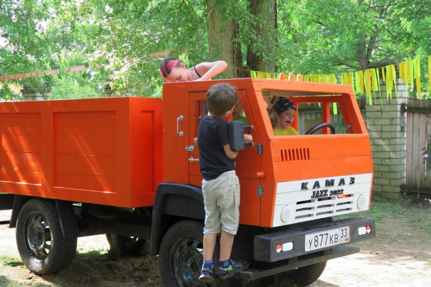 Смешной КАМАЗ