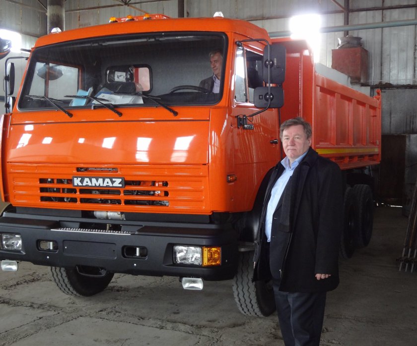 Водитель КАМАЗА