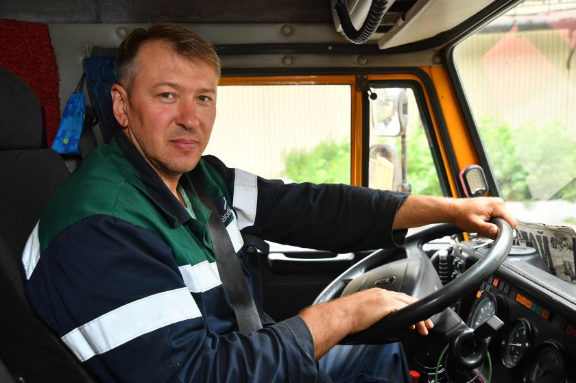 Водитель КАМАЗА