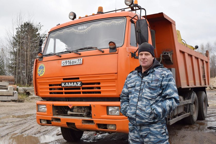 Водитель КАМАЗА
