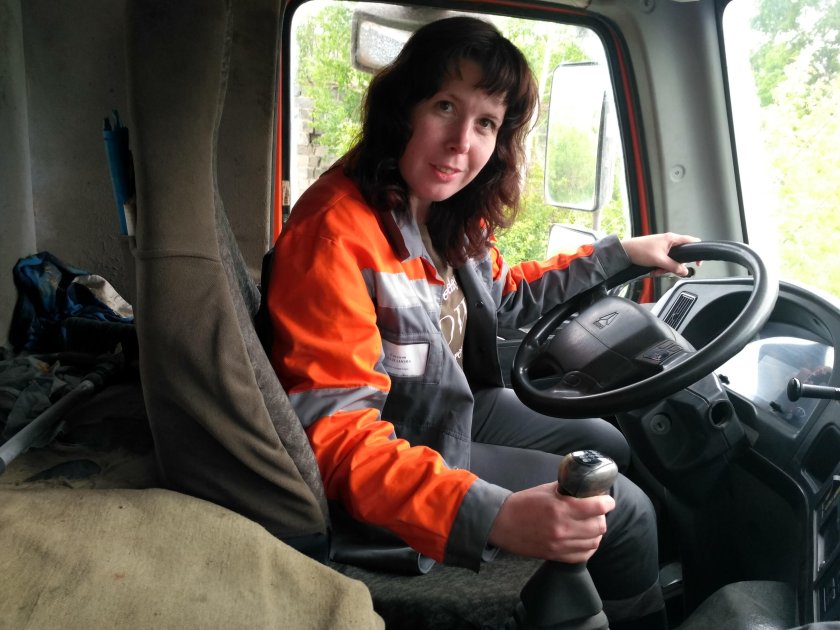 Водитель КАМАЗА