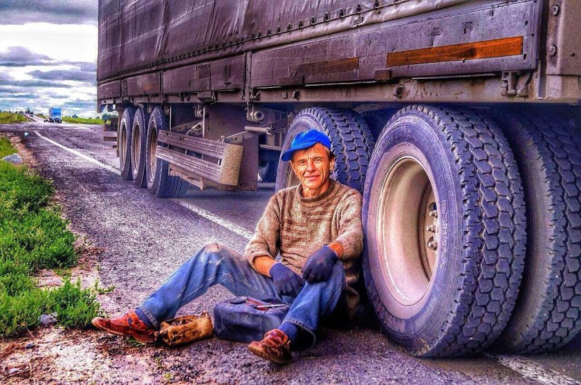 Прикольный грузовик