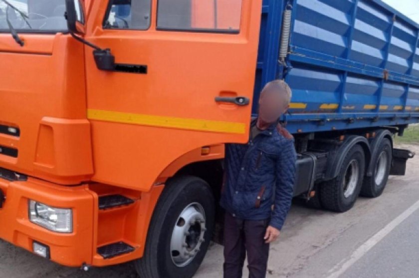 Зерновоз камаз