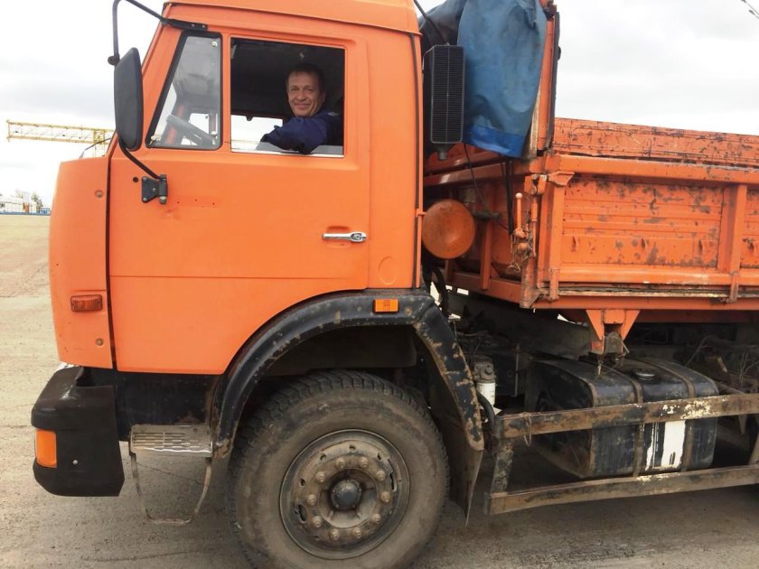 Водитель КАМАЗА