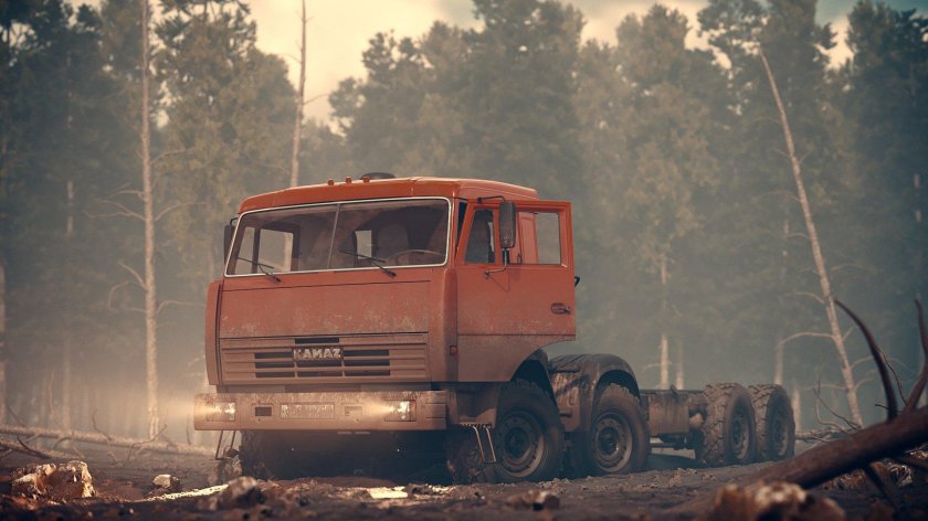 КАМАЗ 5410 самосвал