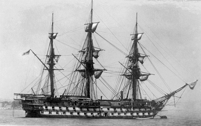 Фрегат Аврора 1854