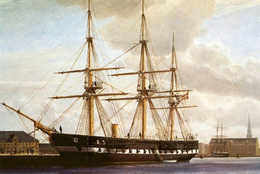 Парусно-винтовой Фрегат Олег