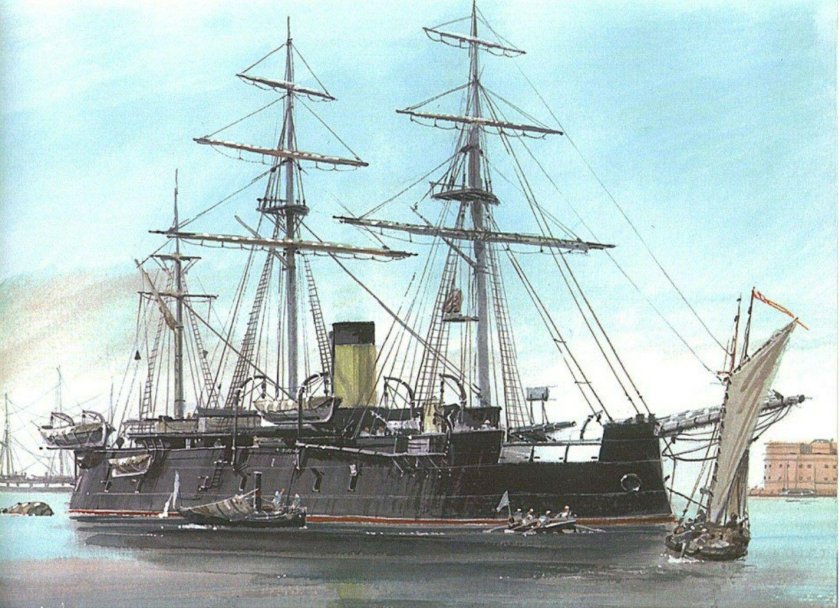 Пароходофрегат богатырь 1836