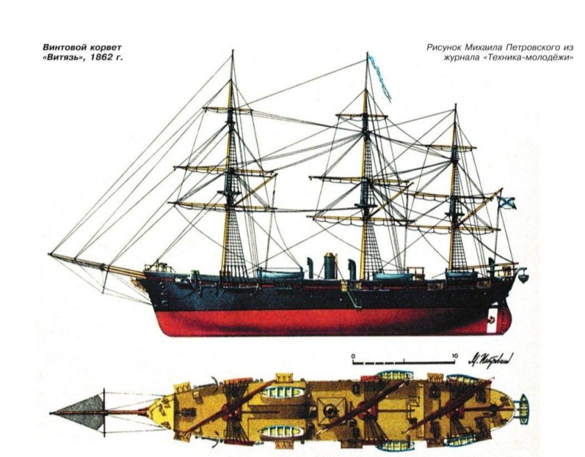 Парусно-винтовой Корвет Витязь