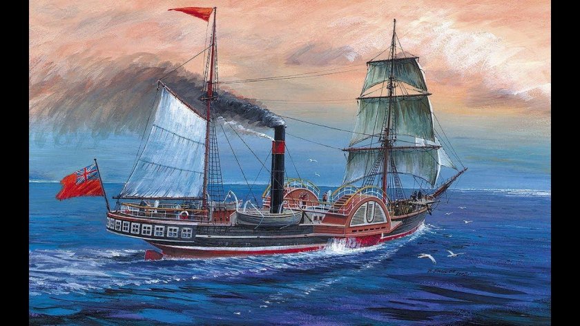 Пароход сириус 1838