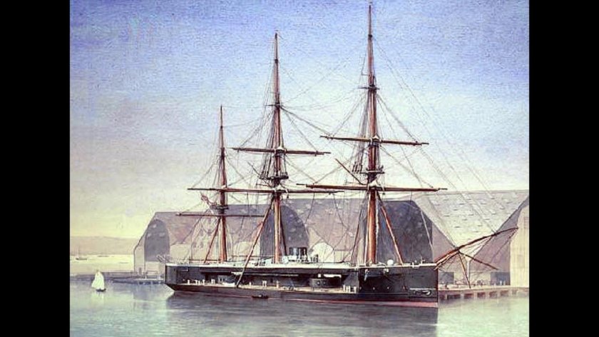HMS Captain 1869