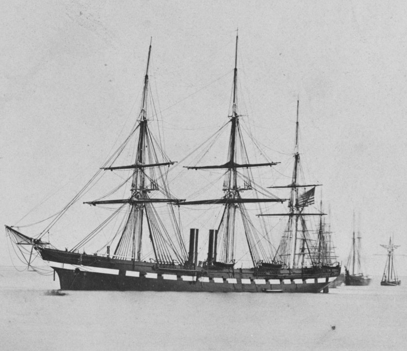 Фрегат Ослябя 1863