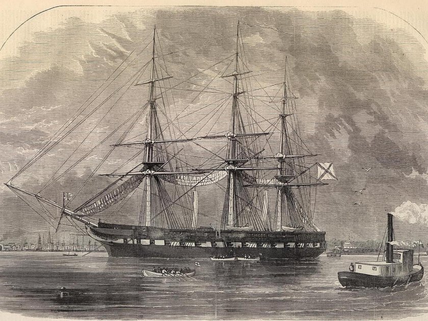 Парусно-винтовой Фрегат Ослябя