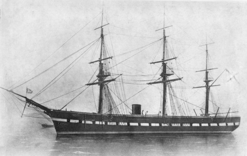 Фрегат Александр Невский 1861 винтовой