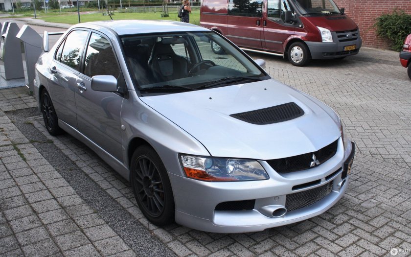 Mitsubishi Lancer Evolution 9 stock