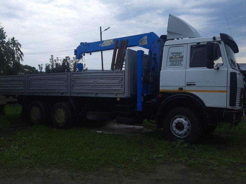 Маз 6303 с кму