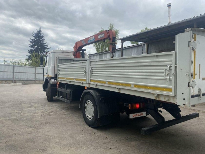 Маз 5336 бортовой манипулятор