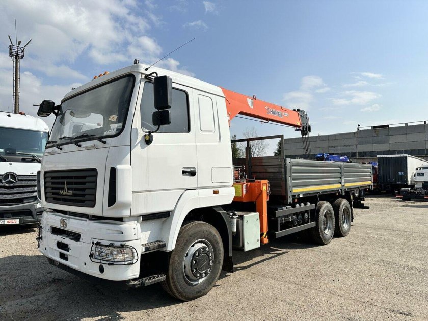 Маз 6312с5 с кму