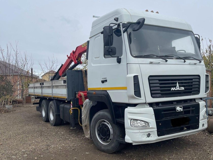 Маз 6312 с кму