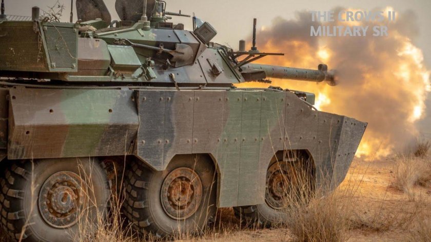 AMX-10rc колесный танк